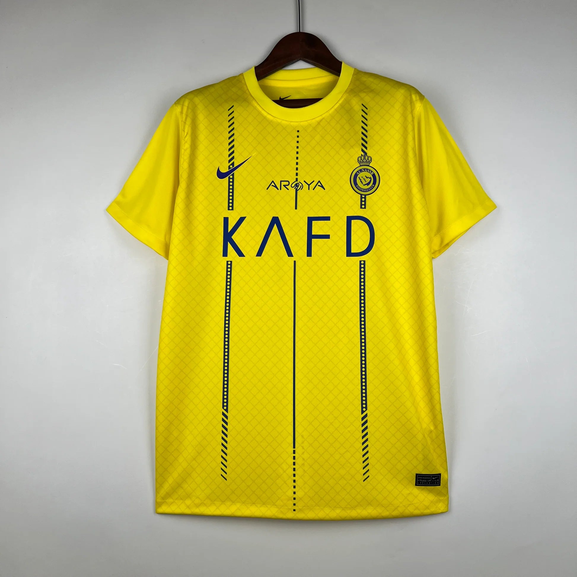 AL NASSR 23/24 HOME KIT 
AUTHENTIC QUALITY (PLAYER VERSION)